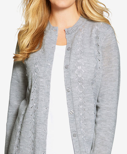 Lands' End Women's Open Long Cardigan Sweater