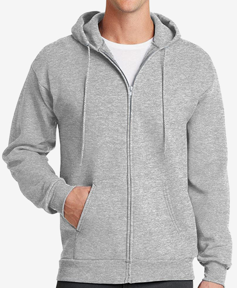 Milano New York zip up hooded sweatshirt