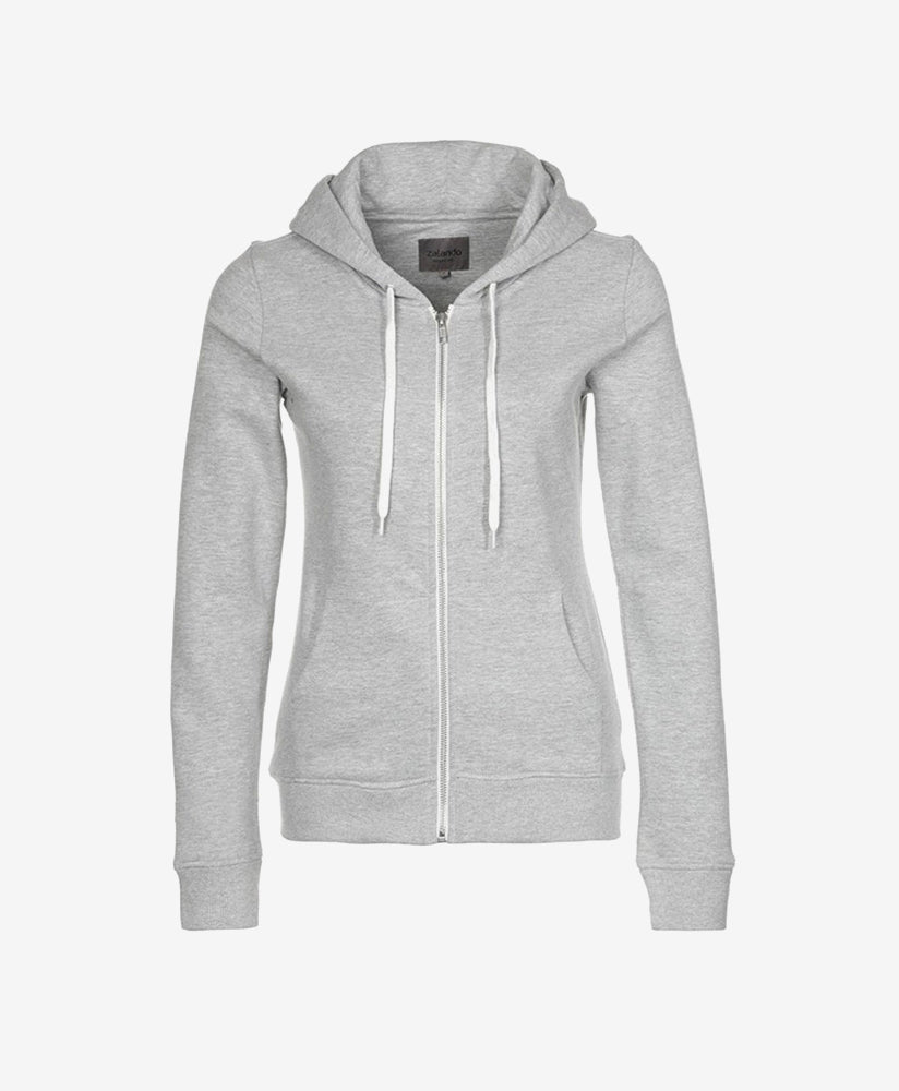 Milano New York zip up hooded sweatshirt